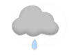 Veel bewolking en geregeld buien, mogelijk met onweer en korrelhagel
