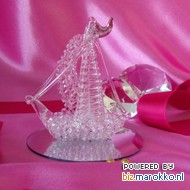 Wedding-Webshop boot glas