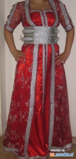 Touraya fashion 2010 rood met zilveren jukr
