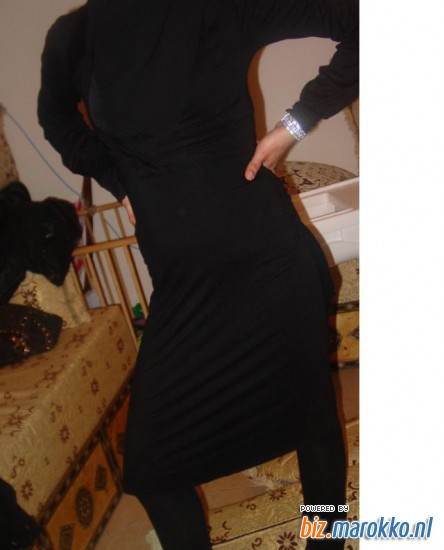 Romaissa Shop Winkel nieuwe zwarte jurkje MAAT S Vera Moda