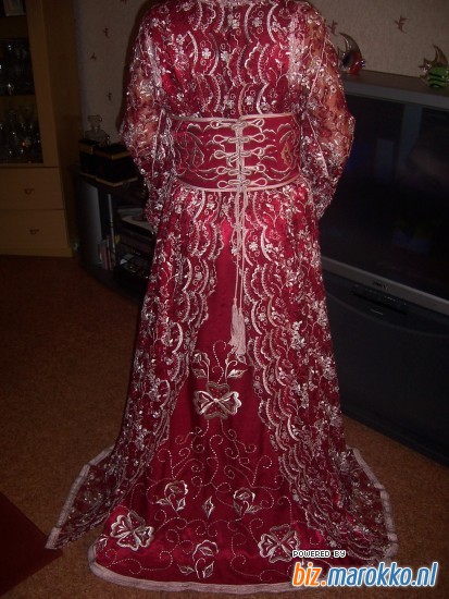 Imane Fashion fel rode jurk