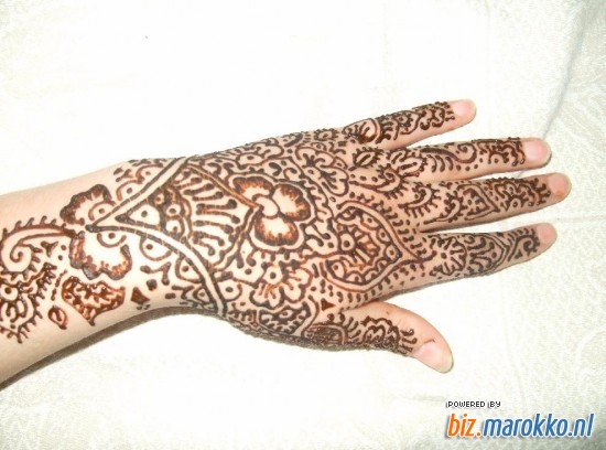 Henna style hennahand