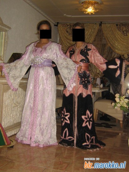 Samia Fashion lila takshita en roze zwarte takshita