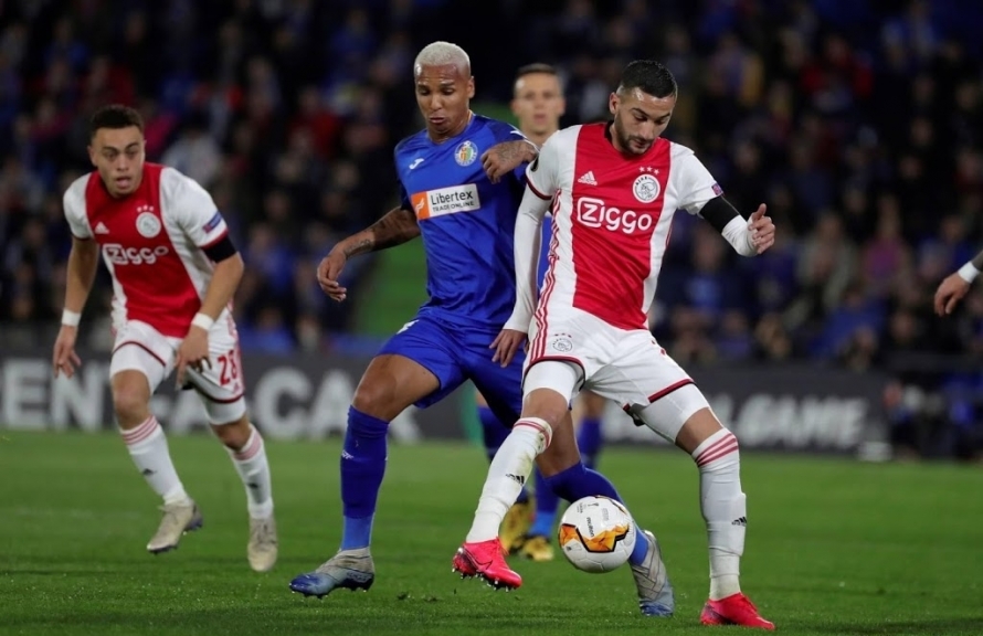 Ajax Zonder Ziyech Tegen Getafe Marokko Nieuws