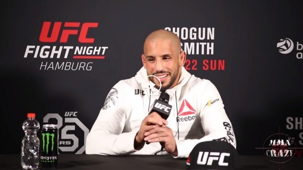 Persconferentie Abu Bakr Azaitar na overwinning bij UFC-debuut (video ...